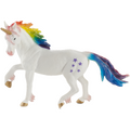 Rainbow Unicorn Toy  Fantasy Mythical Horse Figurine