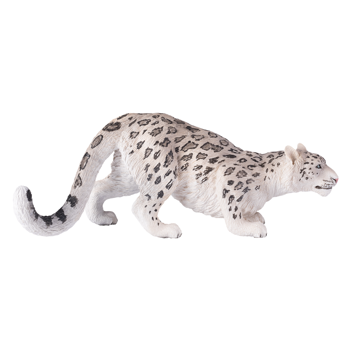 Snow Leopard Toy  Realistic Big Cat Figurine