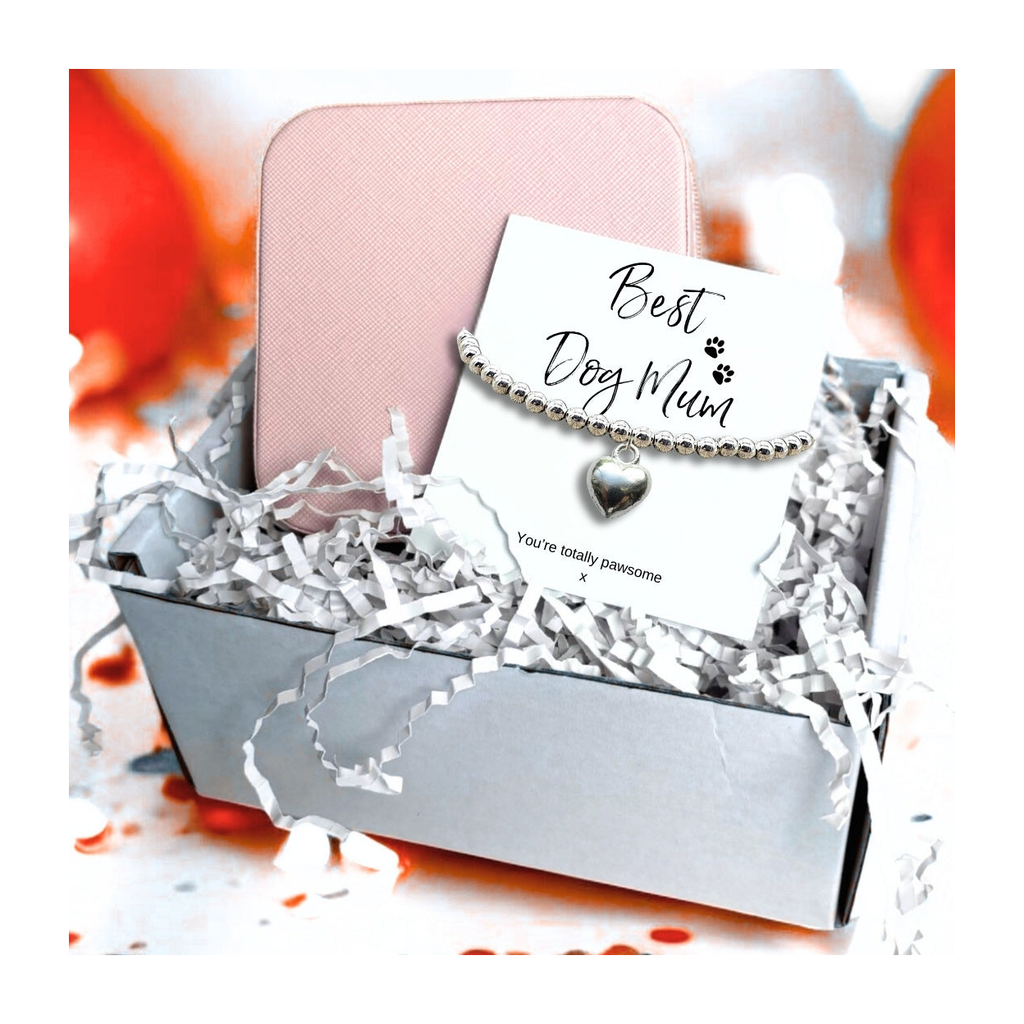 Best Dog Mum Bracelet & Jewellery Box Gift