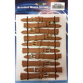 Leather Brown Tan Watch Straps Pk10 20mm 1008
