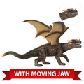 Earth Dragon Toy  Realistic Fantasy Creature Figure
