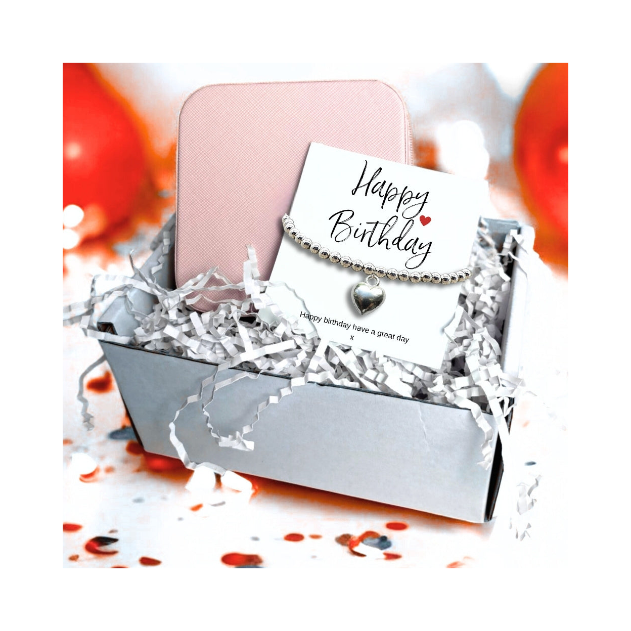 Happy Birthday Bracelet & Jewellery Box Gift