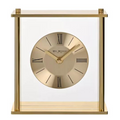Wm. Widdop Golden Square Roman dial Mantel Clock
