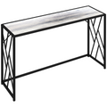 Vintage Sofa Table, Metal Frame Console Table for Hallway Living Room
