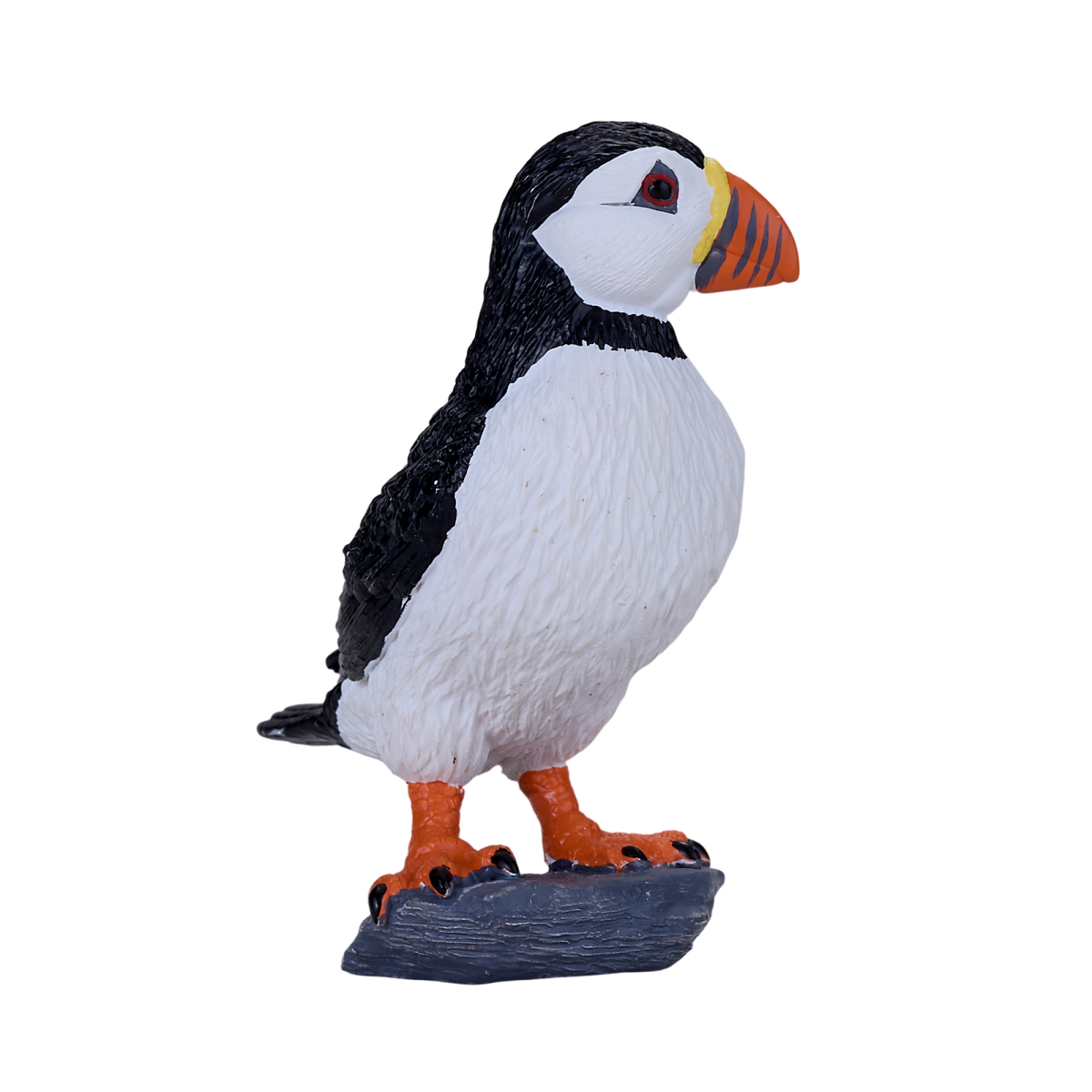 Atlantic Puffin Bird Figurine  Realistic Wildlife Model