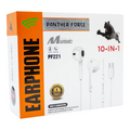 Panther Force C-Type Handsfree – USB-C Wired Earphones | High-Quality Sound