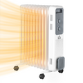 2720W Oil Filled Radiator 3 Heat Settings, Safe Power-Off, 11 Fins