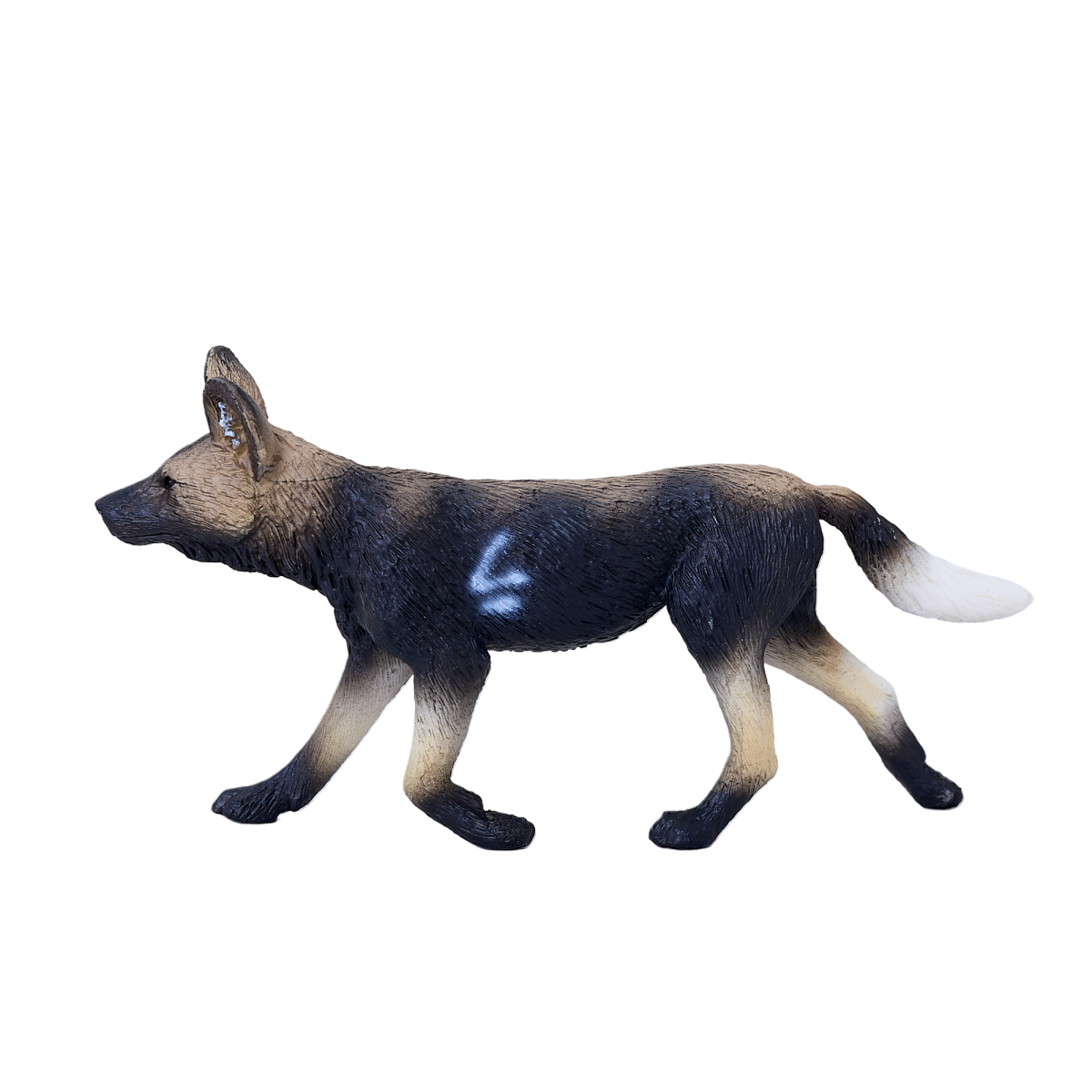 African Painted Dog Toy  Realistic Wildlife Animal Model
