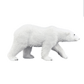 Polar Bear Toy Figure  Realistic Arctic Animal Model