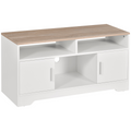 Home Office 42" TV Stand Storage Unit w/ Cabinets Shelves Living Room