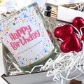 Happy Birthday Dotty Candle Gift Set