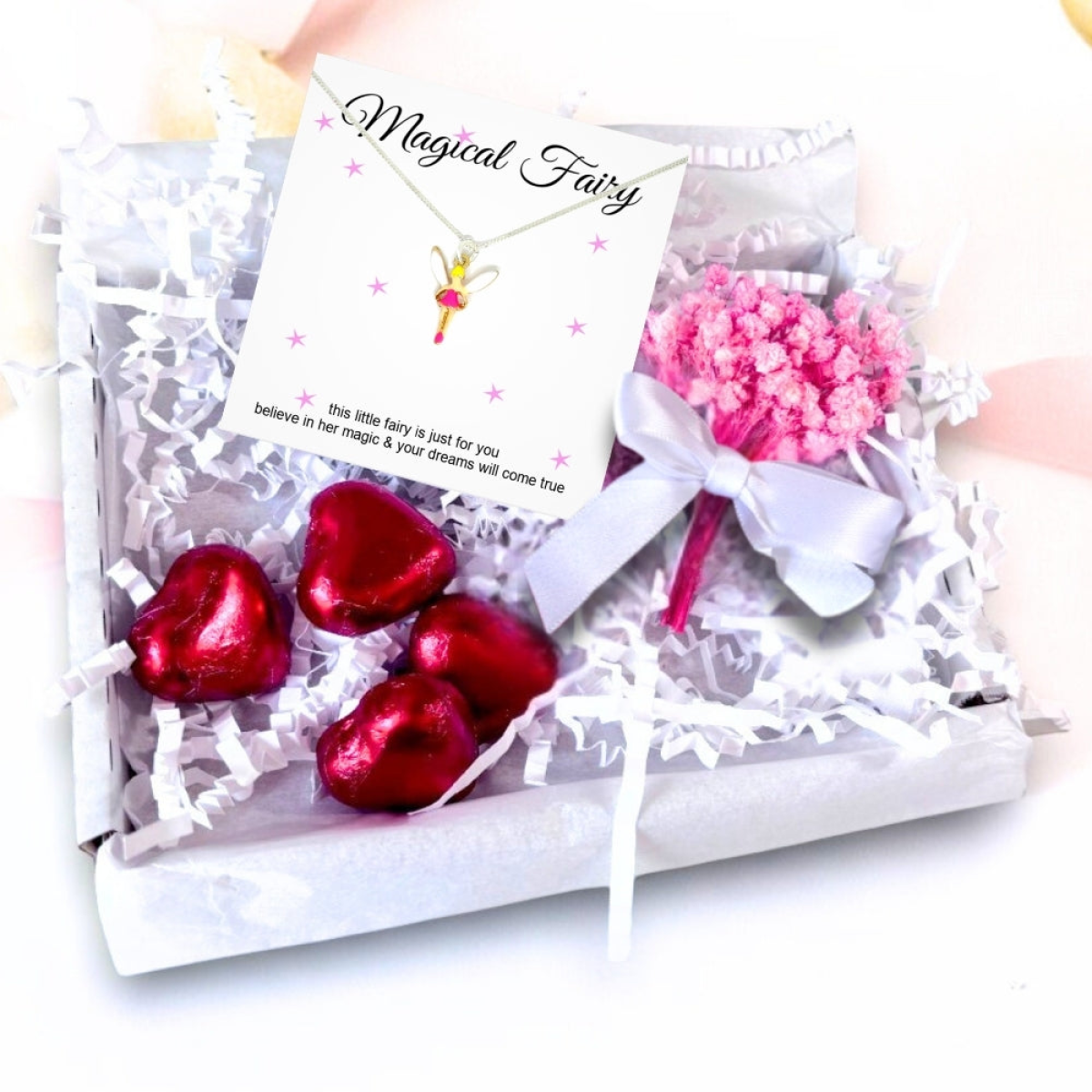 Magical Fairy Girls Necklace Mini Gift Hamper
