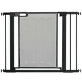 Pressure Fit Safety Gate for Doors Dog Gate Auto Close, 75-103 cm Black PawHut