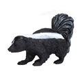 Skunk Toy  Realistic Woodland Animal Figurine