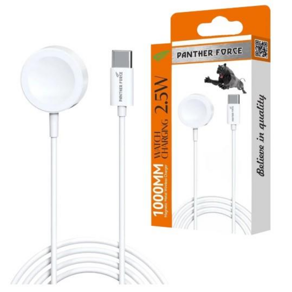Panther Force Smart Watch Charger with USB-C