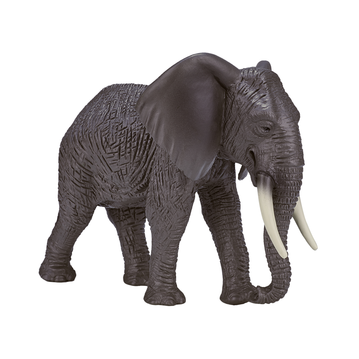 African Elephant Toy  Realistic Wildlife Figurine