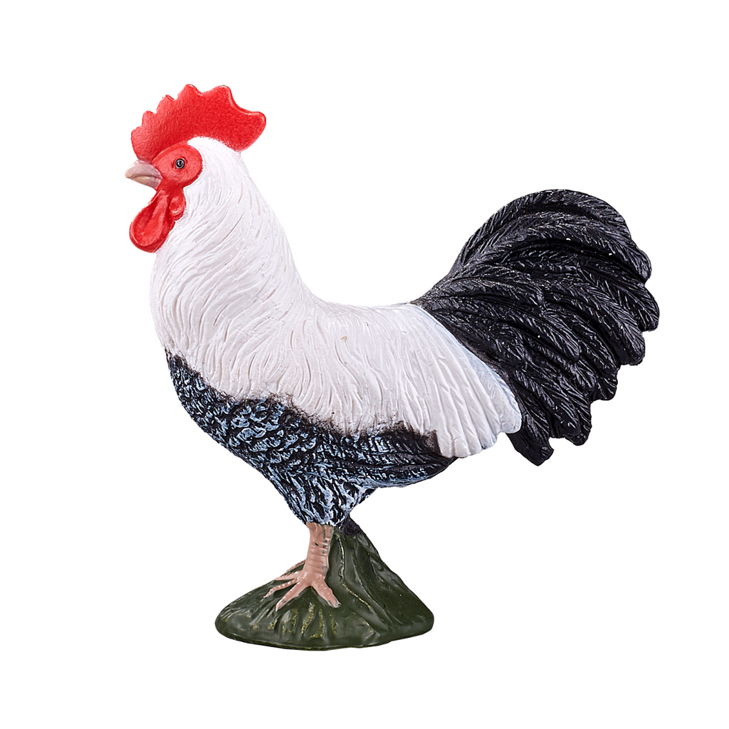 Cockerel Toy  Realistic Farm Animal Figurine