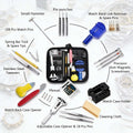 147PCS Watch Repair Tool Kit Back Case Opener Remover Spring Pin Bars Watchmaker