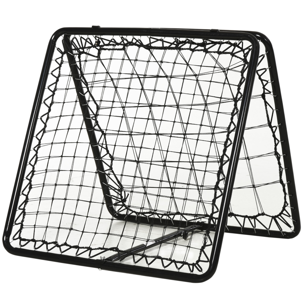 Adjustable Angle Rebounde Training Set with All Weather Double Layer Net HOMCOM