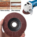 15PCS FLAP DISCS 115mm SANDING GRIT GRINDING WHEELS 60 Grit Angle Grinder UK