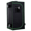 Outsunny Mylar Hydroponic Grow Tent w/ Floor Tray for Indoor Plant 80x80x160cm