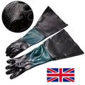 Sandblasting Non Slip Gloves 60cm for Sand Blast Cabinet Blasting
