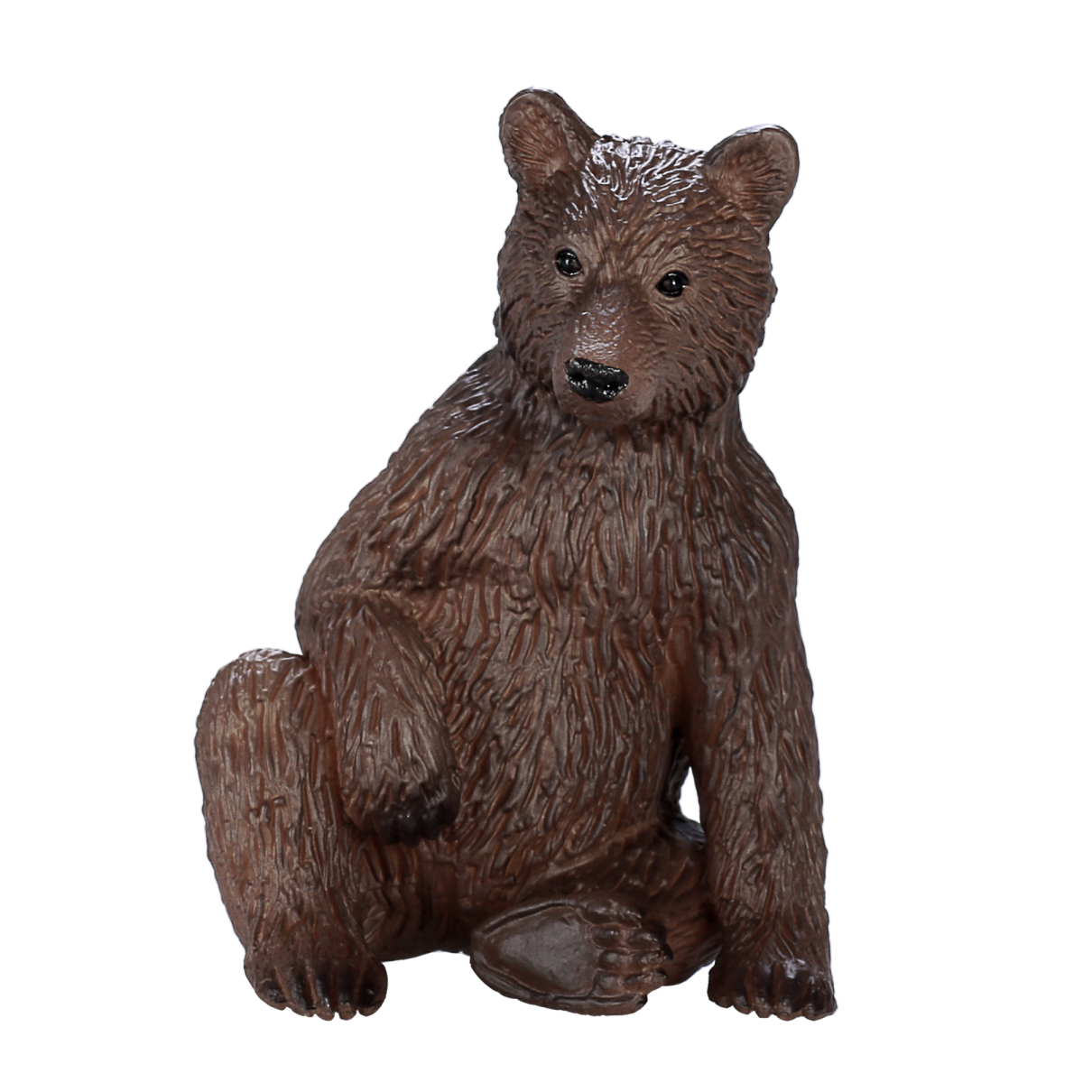 Grizzly Bear Cub Toy  Realistic Wildlife Animal Model