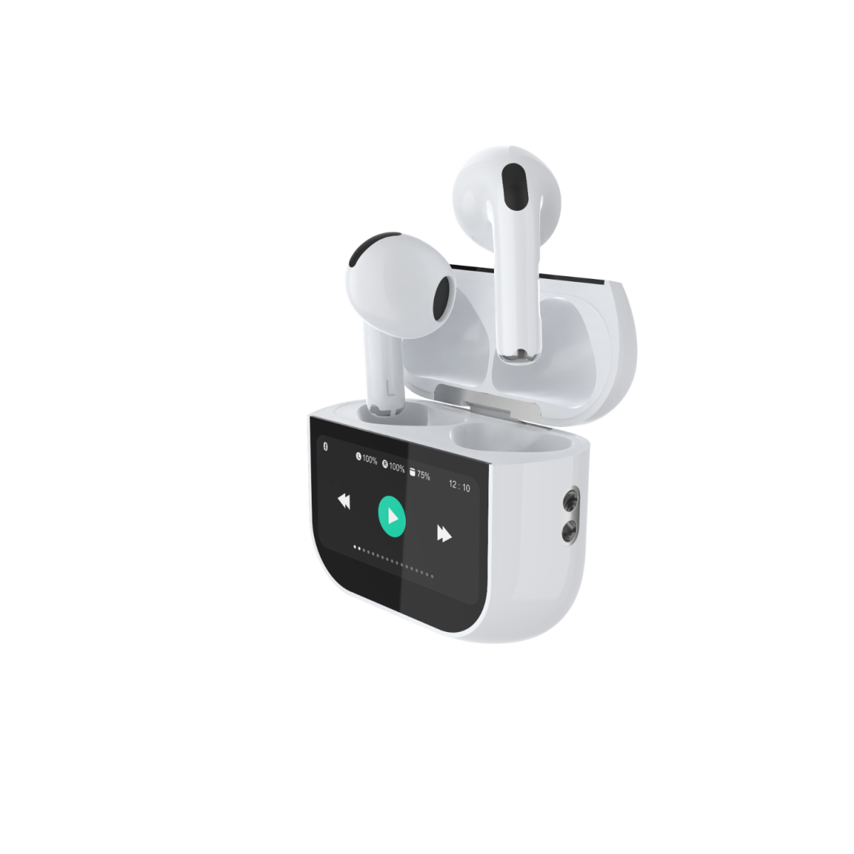 Wyewave ProSound Wireless Earbuds with LCD Touch Scree