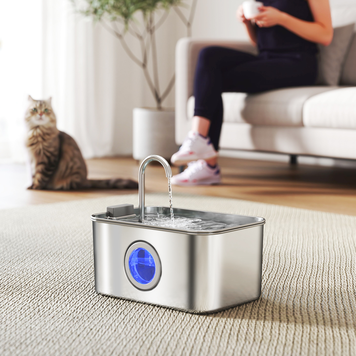 Cat Water Fountain