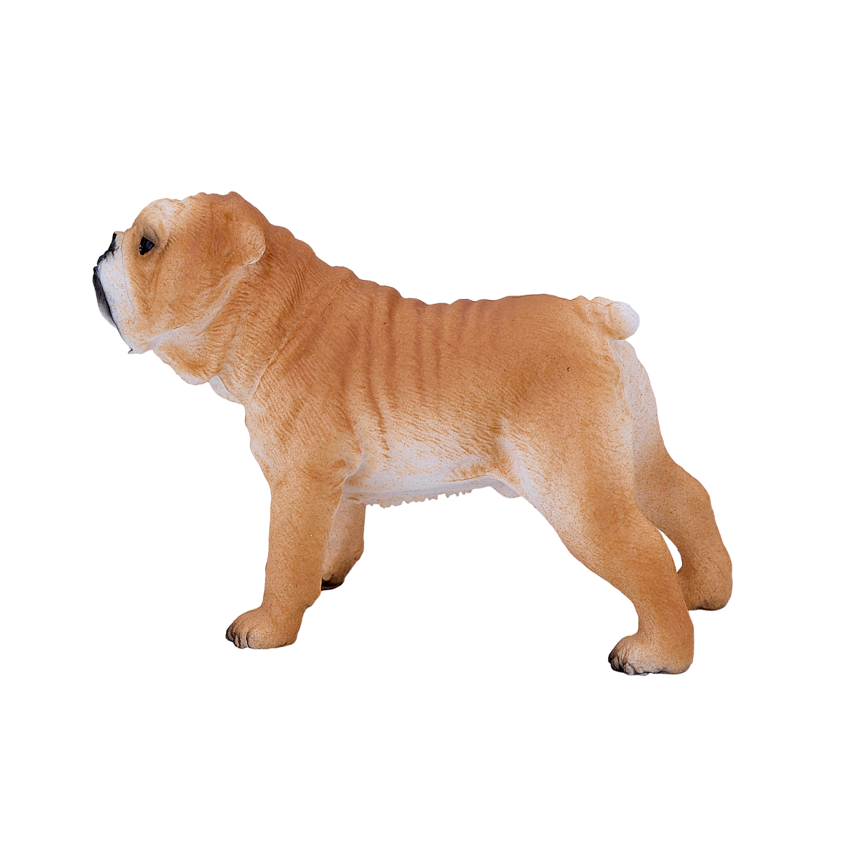 English Bulldog Toy  Realistic Pet Figurine