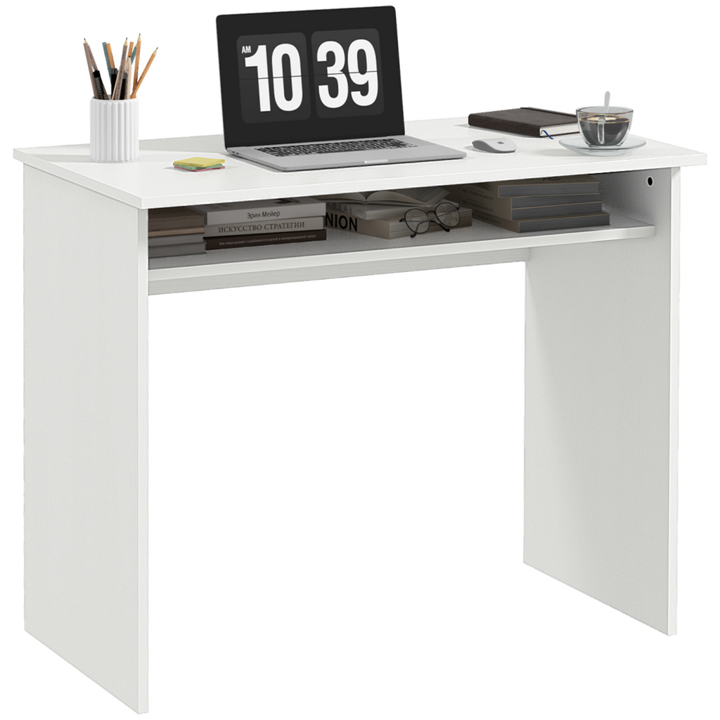 Workstation, 50Lx90Wx74H cm-White