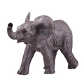 African Elephant Calf Toy  Realistic Wildlife Figurine