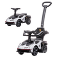 Lamborghini 2 in 1 Baby Ride on Push Car Toddler Push Along Car, White