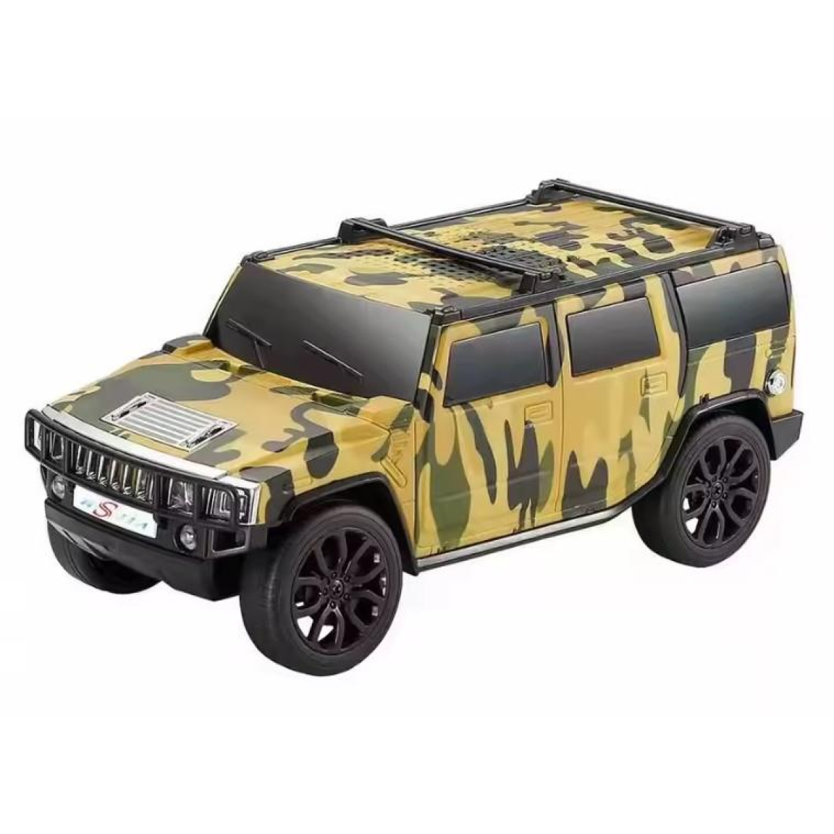 WSTER Wireless Bluetooth 8w Hummer 4x4 Truck Car Speaker with TF/USB/FM
