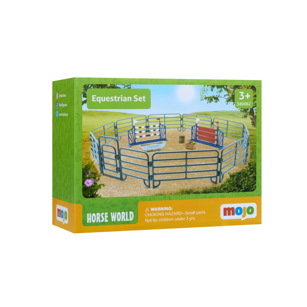 Equestrian Ring Playset  Horse Riding Toy Set