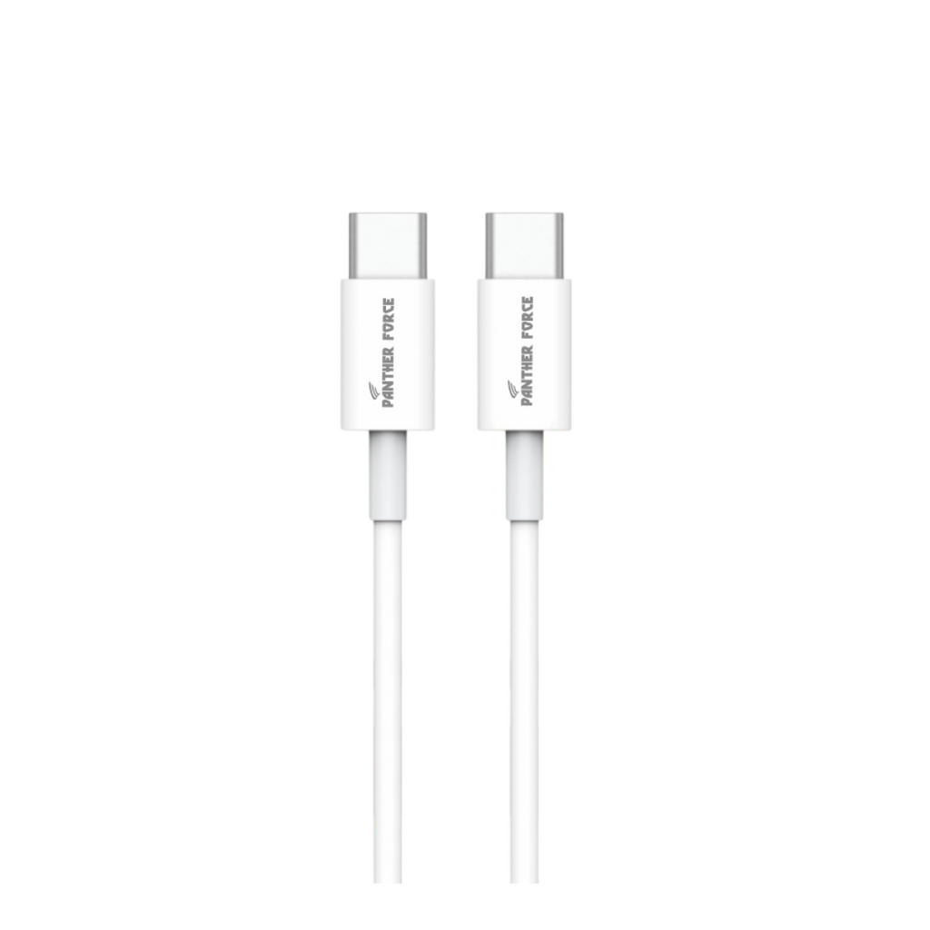 Panther Force Fast Charge & Type C to C Cable – High-Speed Data Transfer