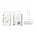 Woox Type C to Lightning PVC Data Cable, 30W, 9.8ft 3m, White