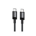 WYE 240W Braided Ultra Fast Charge/Sync C-C Cable 3m Black