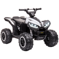 HOMCOM 12V Electric Quad Bikes for Kids Ride On Car ATV Toy for 3-5 Years