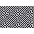 121x182cm Reversible Outdoor Rug Portable Plastic Straw RV  Outsunny