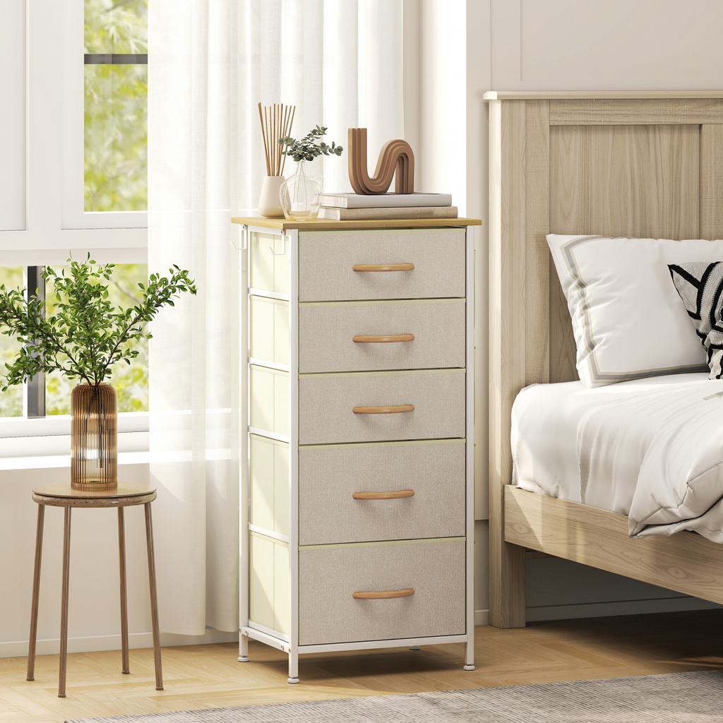 Wood Storage Chest of Drawers