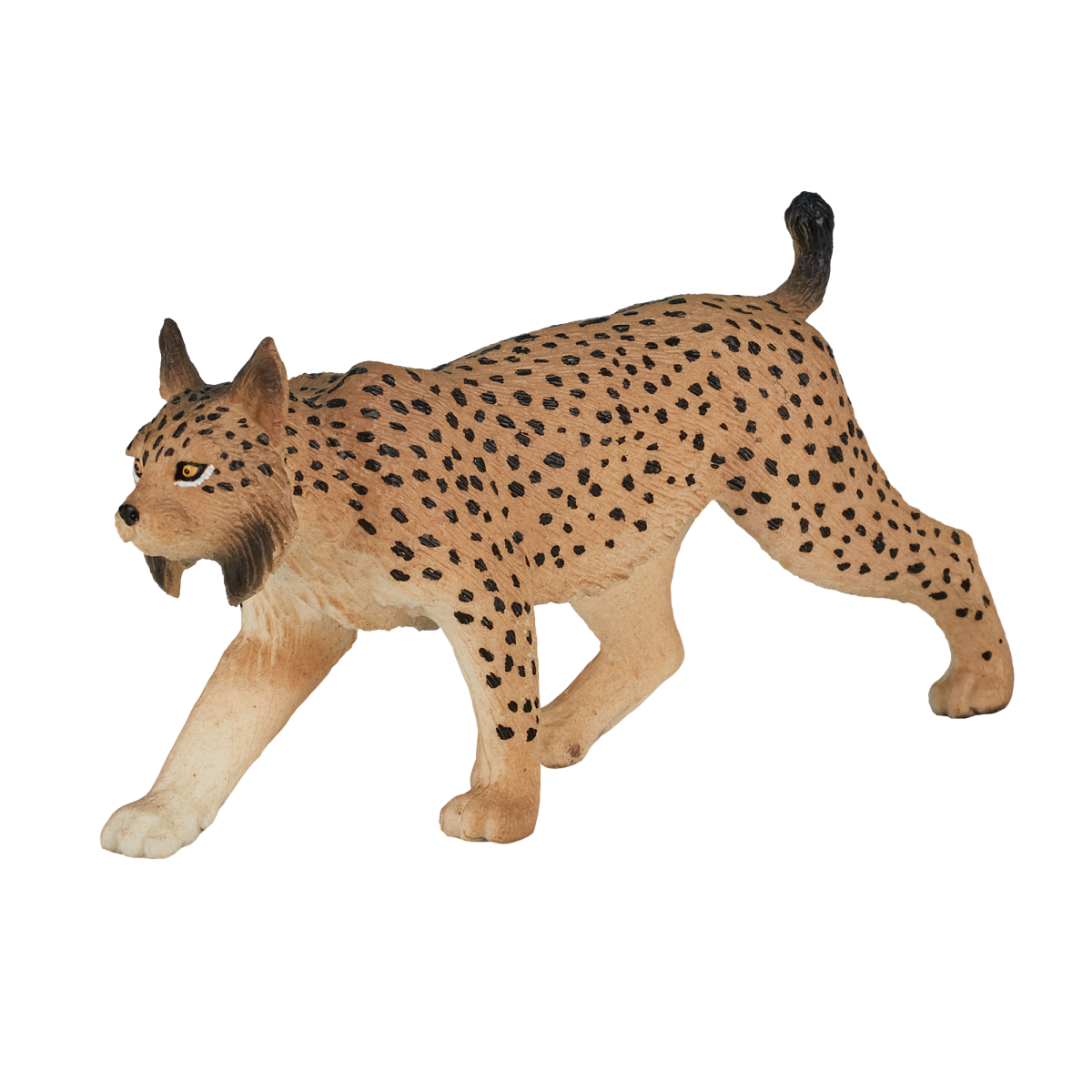 Iberian Lynx Toy  Realistic Wildlife Animal Figurine