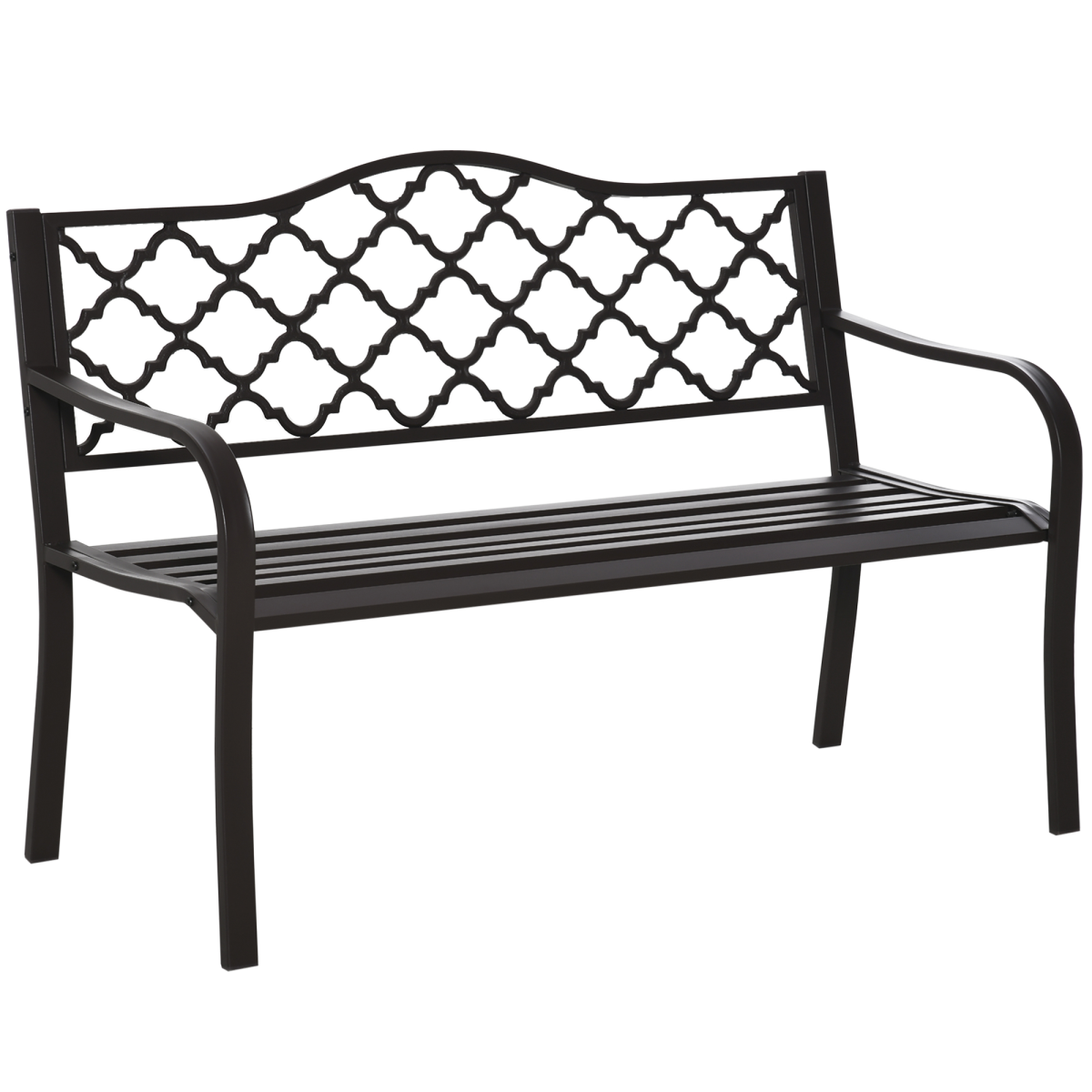 Cast Iron Front Porch Bench Mesh Patio Folding Rocking Set Lawn Furniture