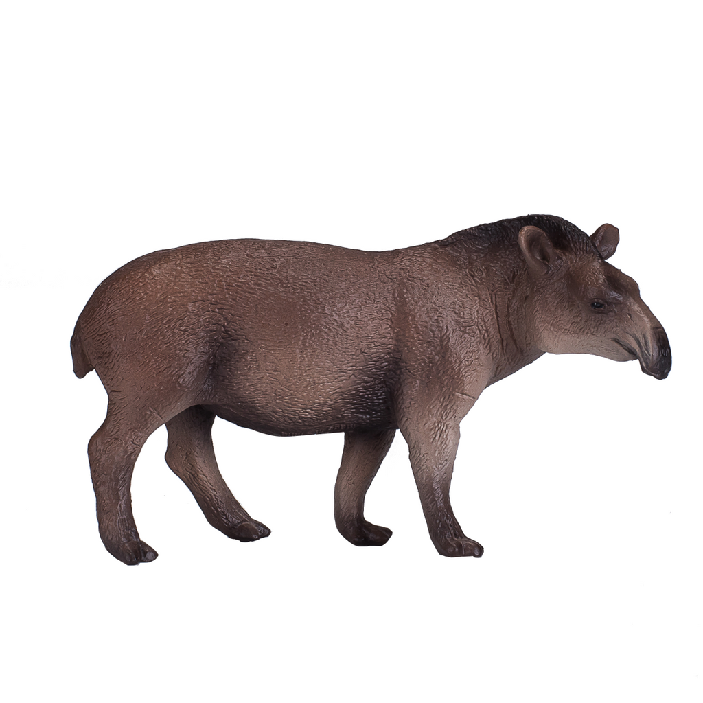 Brazilian Tapir Toy  Realistic Rainforest Animal Figurine