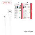 Ven-Dens USB to Type C Charging Cable 2A White (1 Metre)