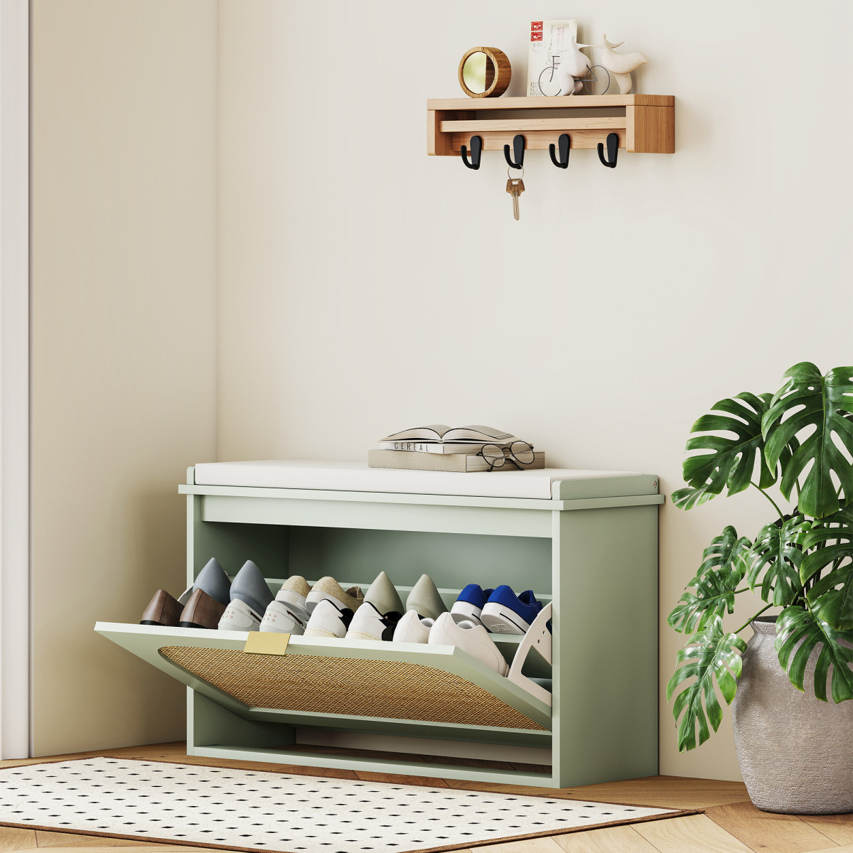 Shoe Storage Cabinet