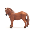 Suffolk Punch Mare Toy  Realistic Equestrian Figurine