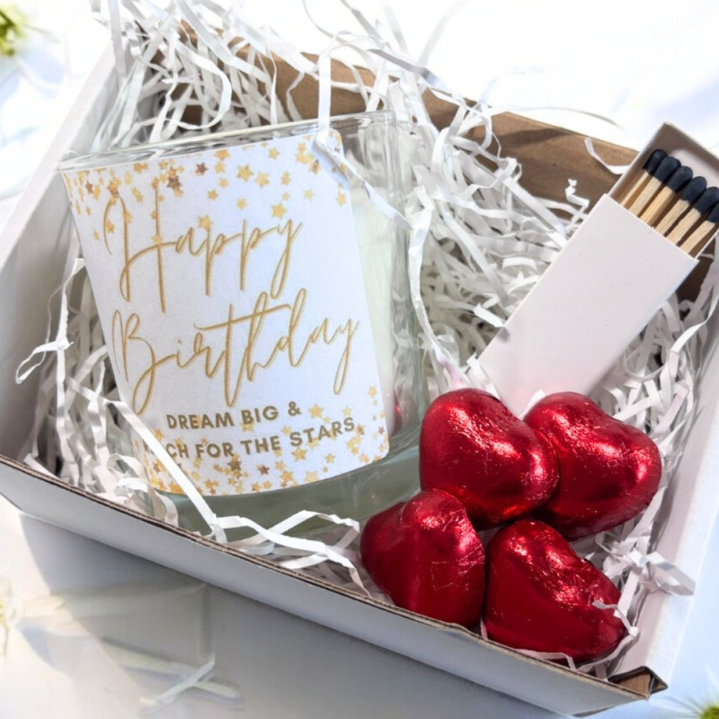 Happy Birthday Dream Big Candle Gift Set