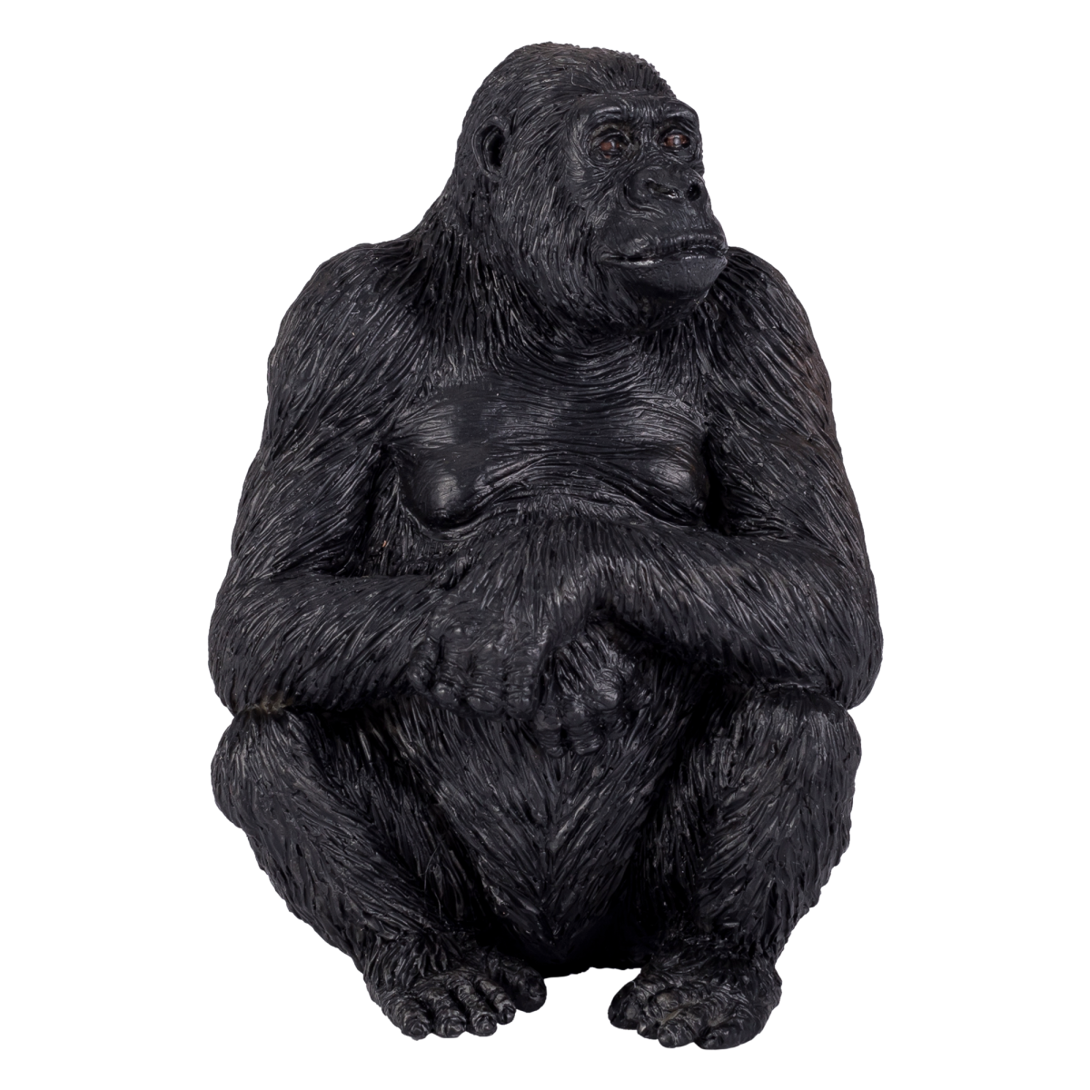 Gorilla Female Toy  Realistic Wildlife Figurine