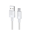 WYE 60W Braided Fast Charge/Sync A-C Cable 2m White